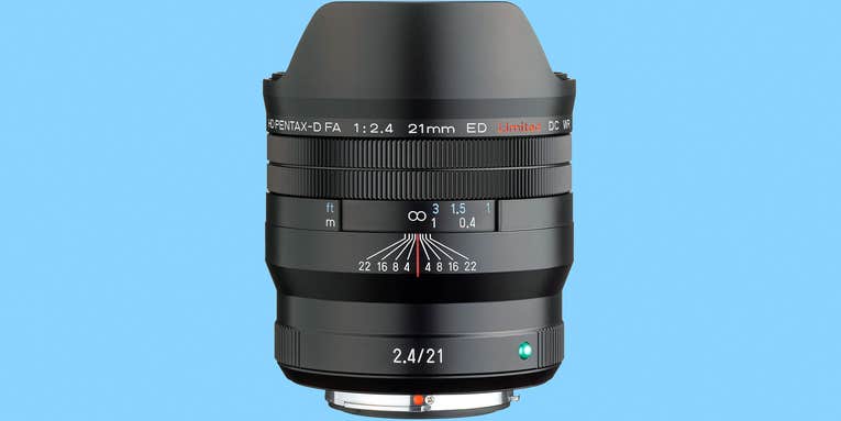 New gear: Pentax 21mm f/2.4 wide-angle for full-frame K-mount