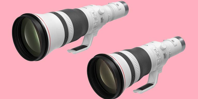 New gear: Canon RF 800mm f/5.6L and 1200mm f/8L for full-frame mirrorless