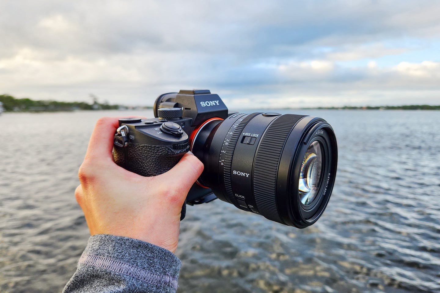 Sony FE 50mm f/1.4 GM lens on the Sony a7 III body