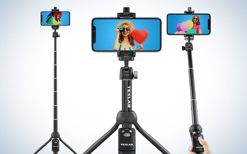 Texlar selfie stick tripod